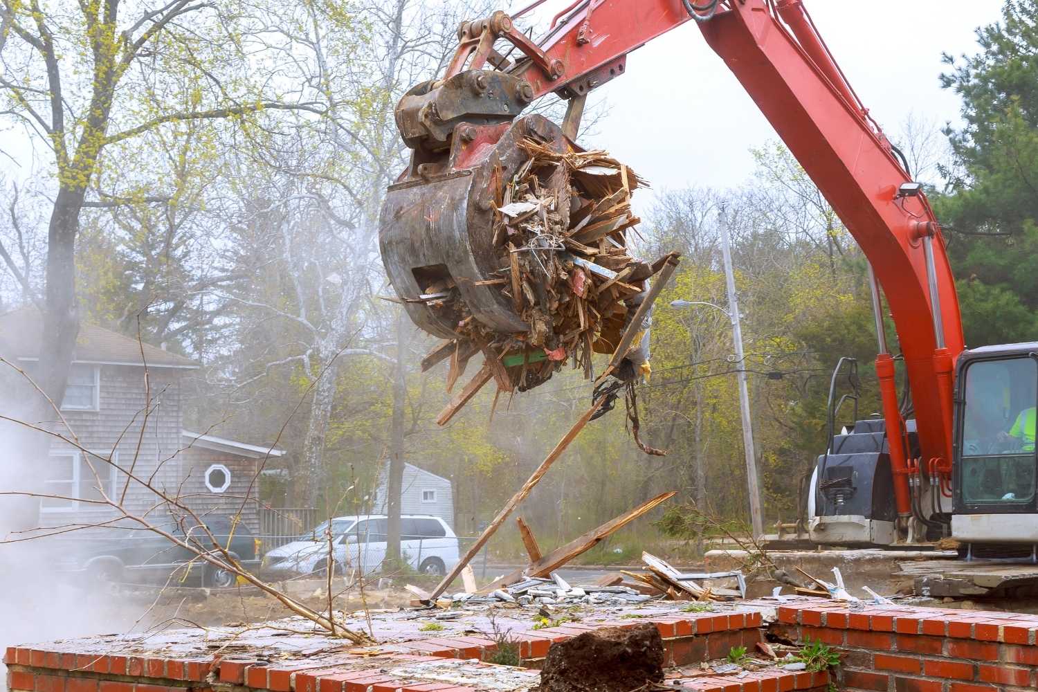 Moloz yükleme iş makinesi